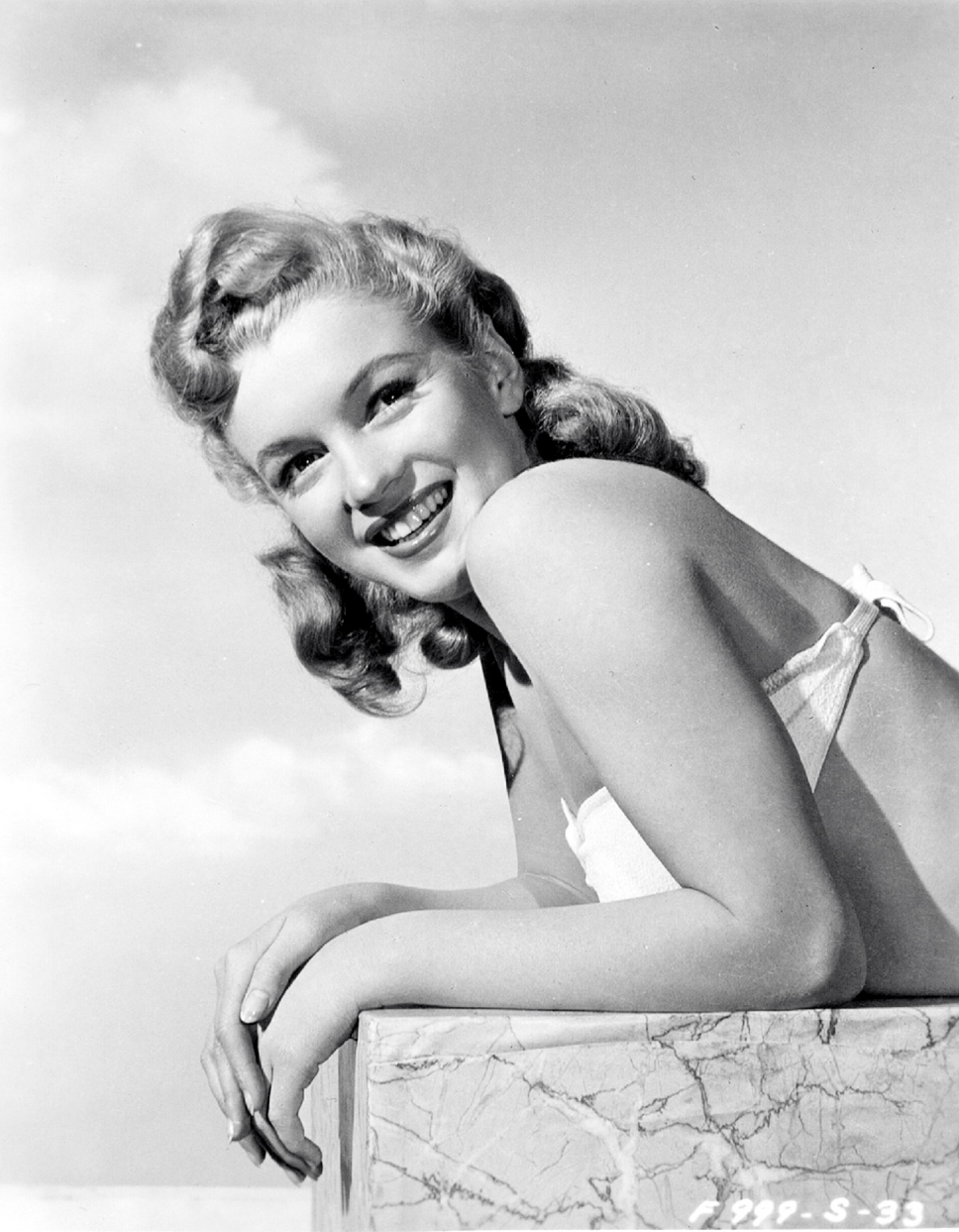 Marilyn Monroe in a bikini