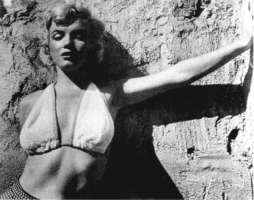 Marilyn Monroe in a bikini