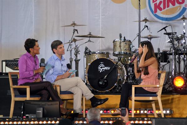 Selena Gomez performs at the Good Morning America GMA Summer Concert Series in New York City on June 17, 2011