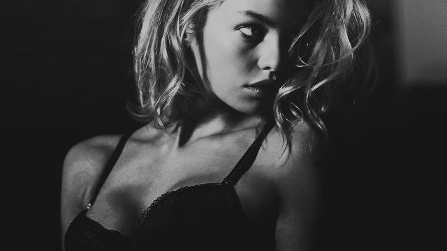 Stella Maxwell in lingerie