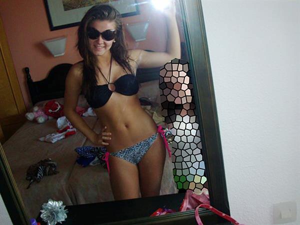 Brooke Vincent in a bikini