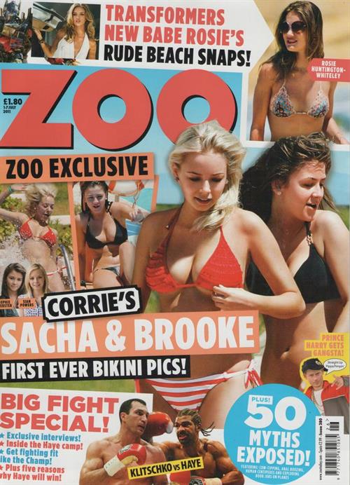 Brooke Vincent in a bikini