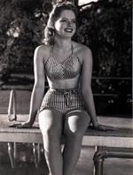 Alexis Smith in a bikini