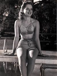Alexis Smith in a bikini