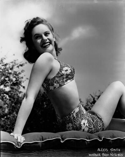 Alexis Smith in a bikini