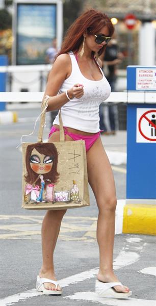 Amy Childs in a bikini