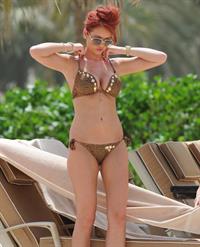 Amy Childs in a bikini