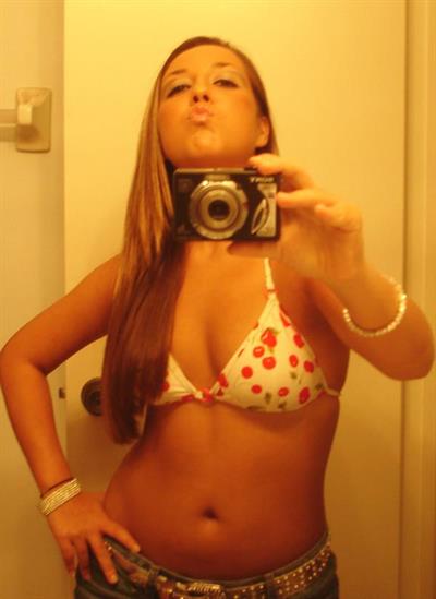 Anonymous in a bikini