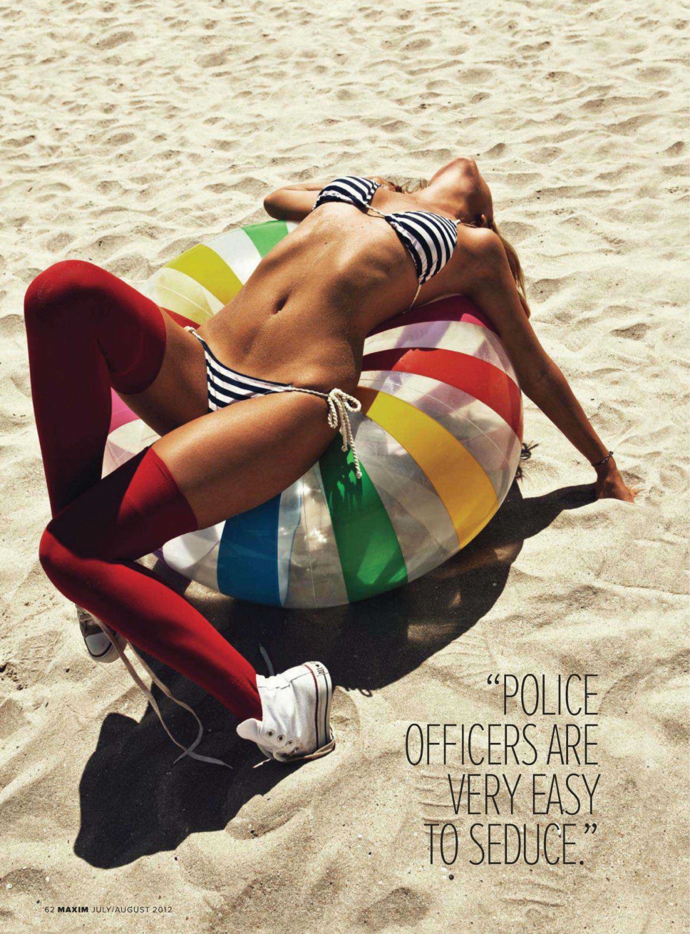 Alexandra Stan in a bikini