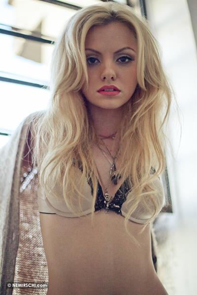 Alexandra Stan in lingerie