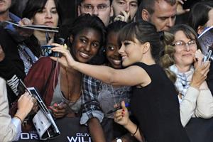 Olivia Wilde attends the Berlin premiere of Cowboys and Aliens on August 8, 2011 