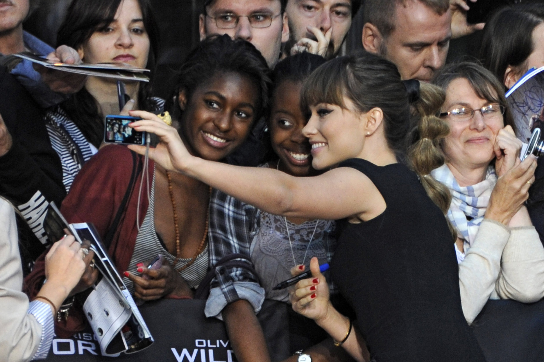 Olivia Wilde attends the Berlin premiere of Cowboys and Aliens on August 8, 2011 