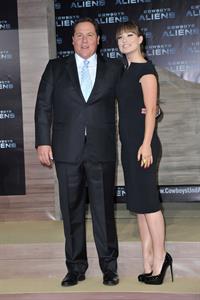 Olivia Wilde attends the Berlin premiere of Cowboys and Aliens on August 8, 2011 