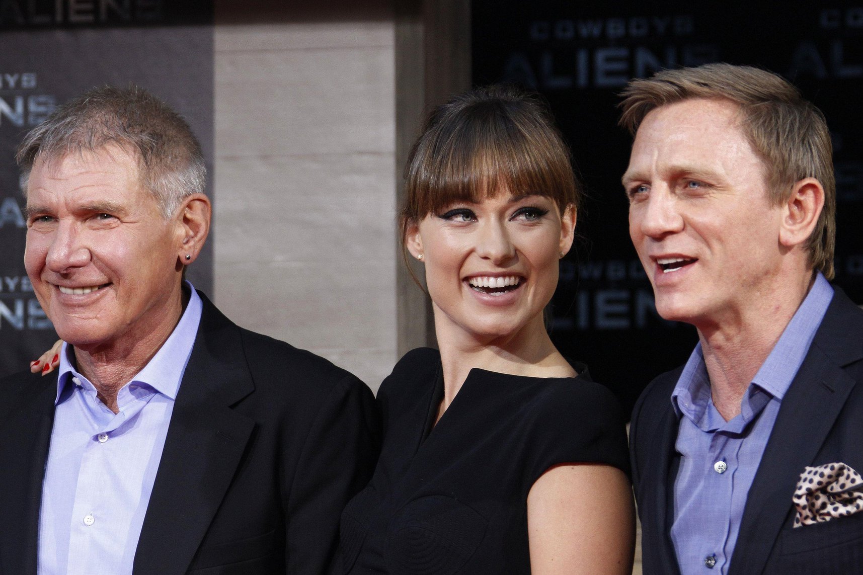 Olivia Wilde attends the Berlin premiere of Cowboys and Aliens on August 8, 2011 