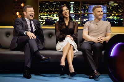 Nicole Scherzinger At The Jonathan Ross Show in London - October 4, 2012 