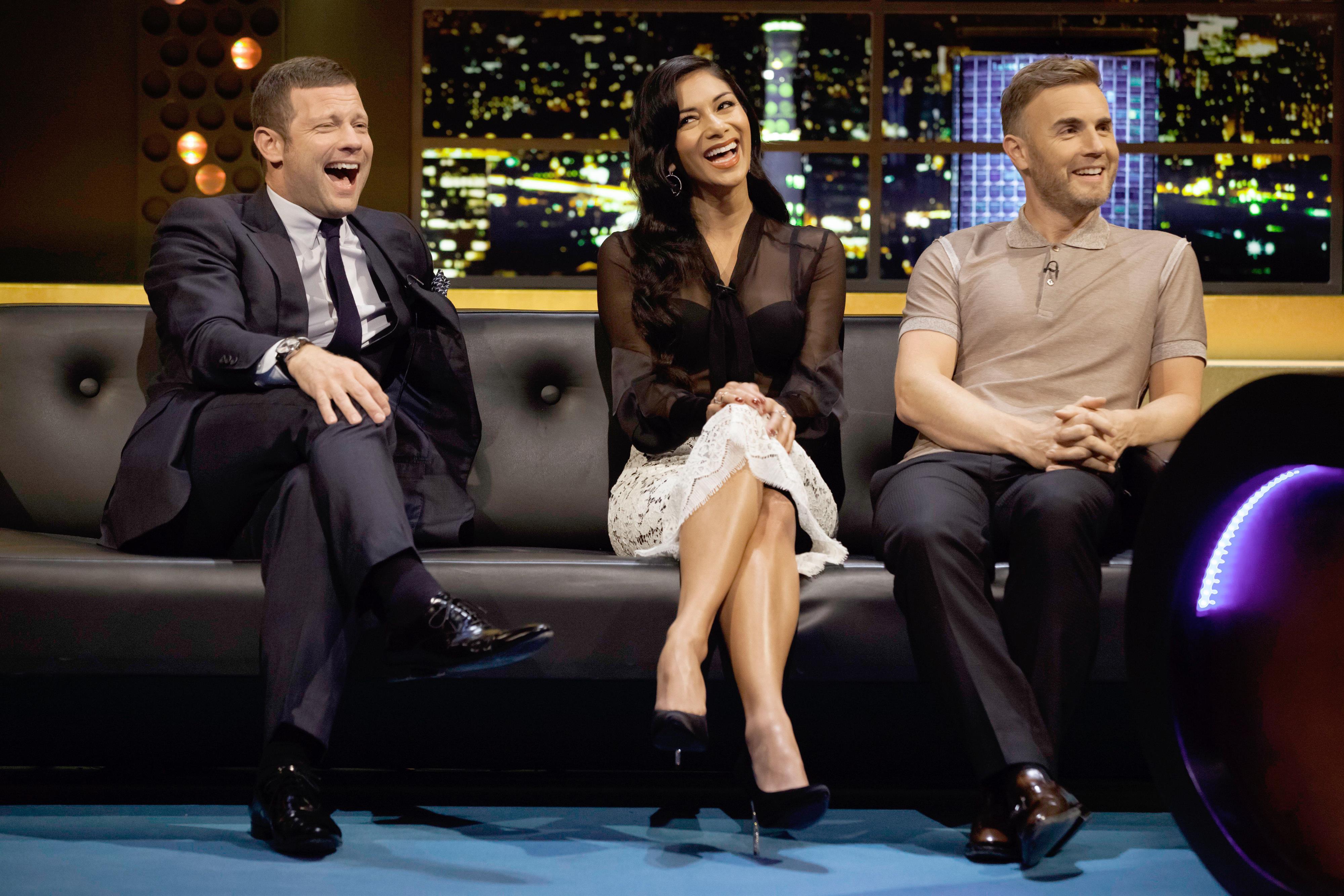 Nicole Scherzinger At The Jonathan Ross Show in London - October 4, 2012 