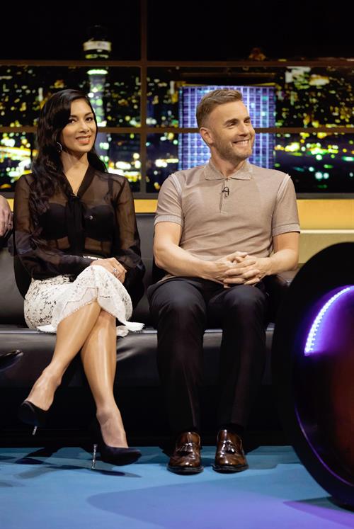 Nicole Scherzinger At The Jonathan Ross Show in London - October 4, 2012 