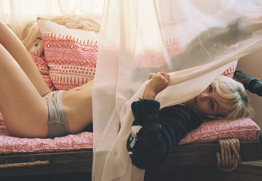 Malin Akerman in lingerie