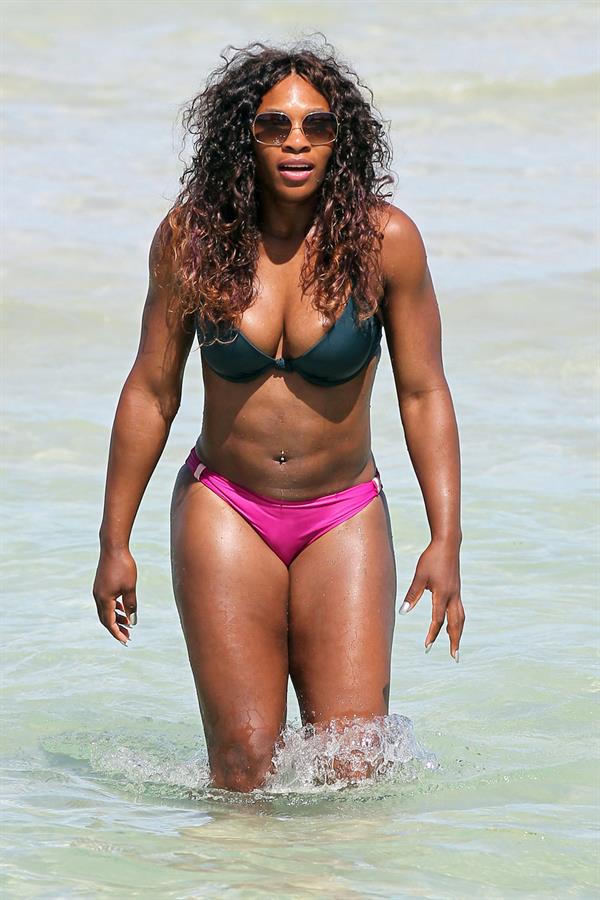 Serena Williams in a bikini