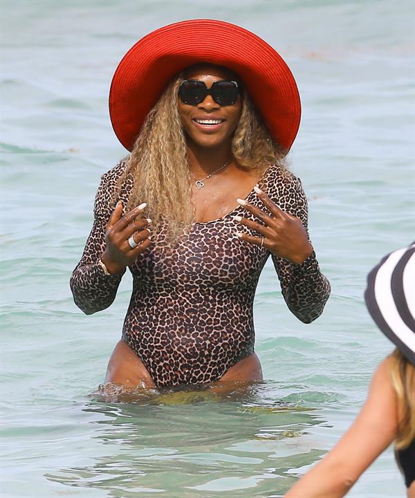 Serena Williams in a bikini