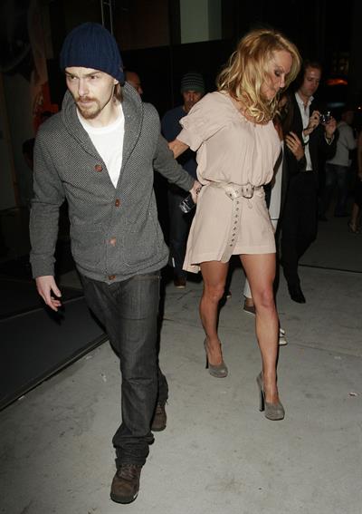 Pamela Anderson Mario Testino Gallery Exhibition Opening West Hollywood February 23, 2013 