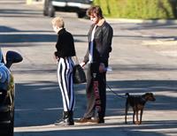 Miley Cyrus leaving a family gathering in Palm Springs 12/26/12 